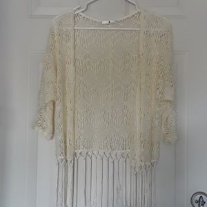 Knit Shaw/blouse